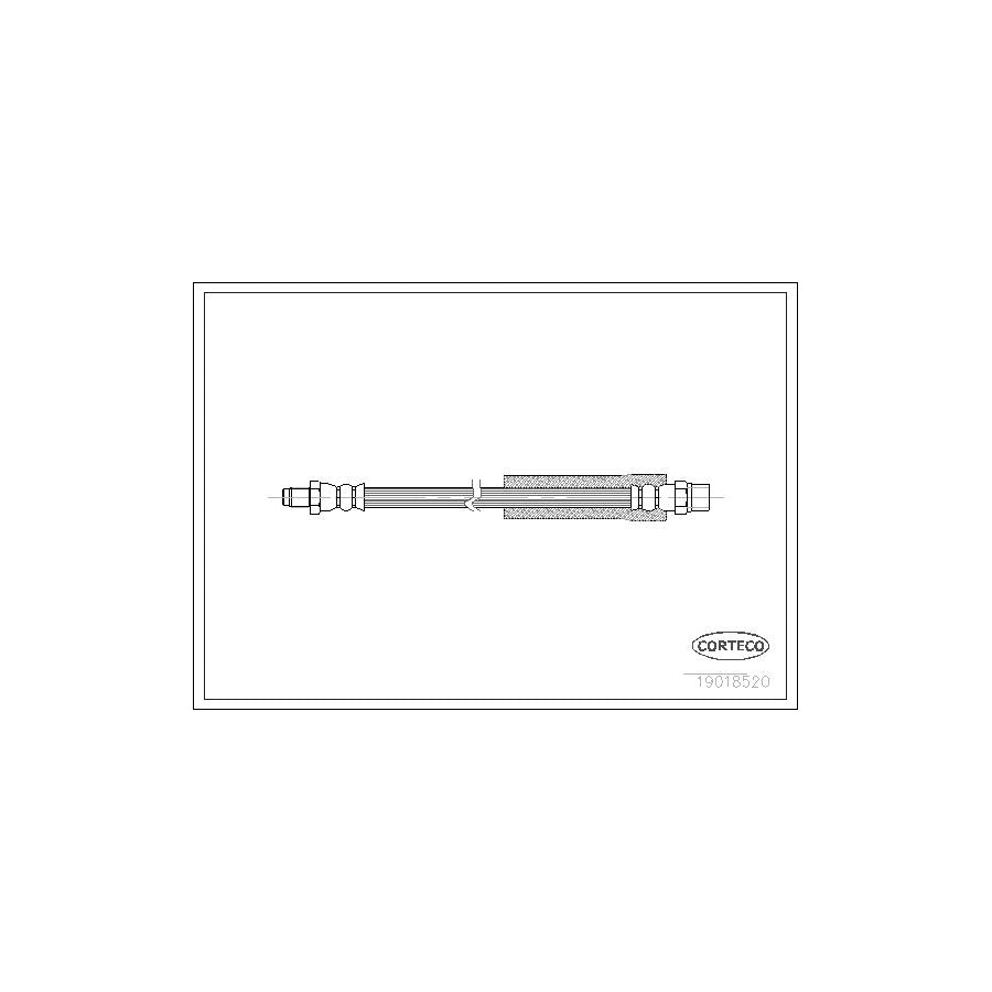 Corteco 19018520 Brake Hose