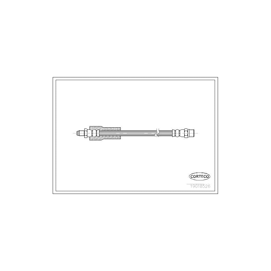 Corteco 19018526 Brake Hose