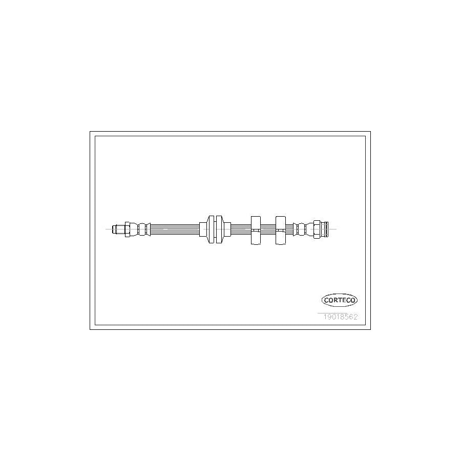 Corteco 19018562 Brake Hose