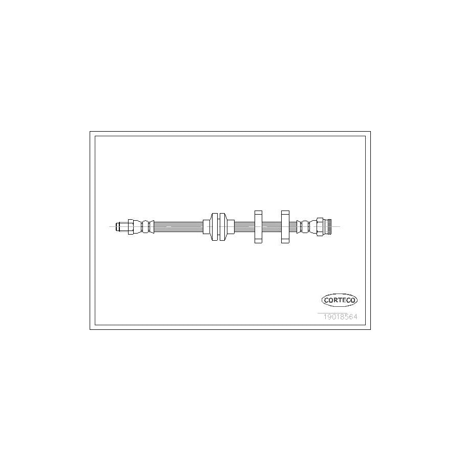 Corteco 19018564 Brake Hose