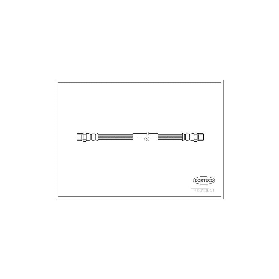 Corteco 19018651 Brake Hose