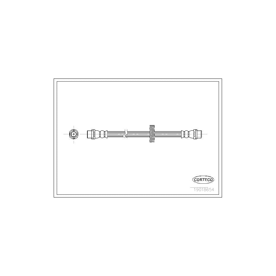 Corteco 19018654 Brake Hose