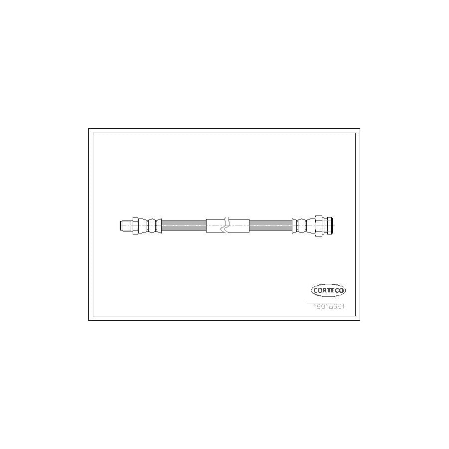 Corteco 19018661 Brake Hose