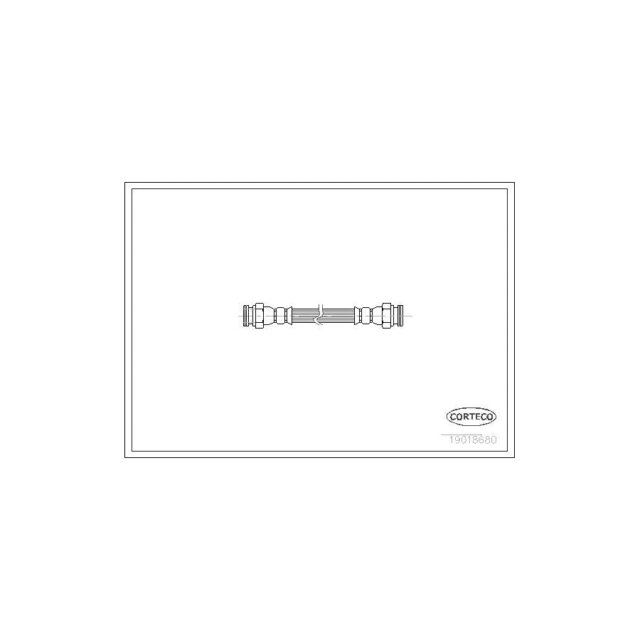 Corteco 19018680 Brake Hose