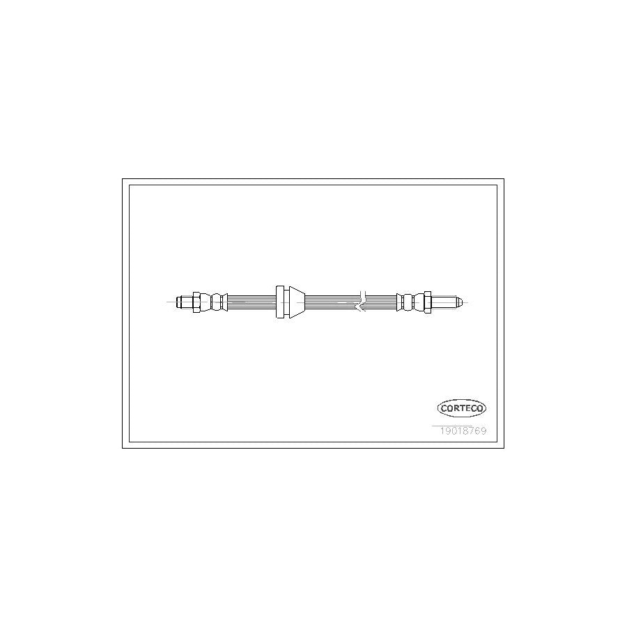 Corteco 19018769 Brake Hose