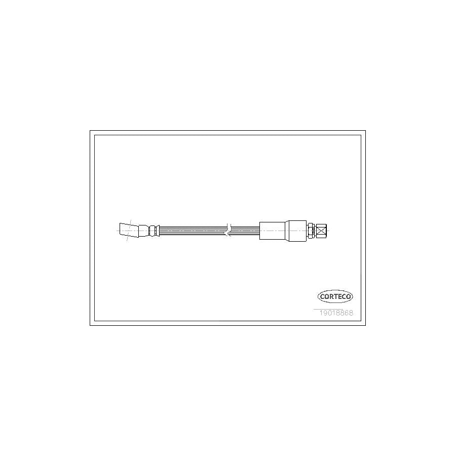 Corteco 19018868 Brake Hose