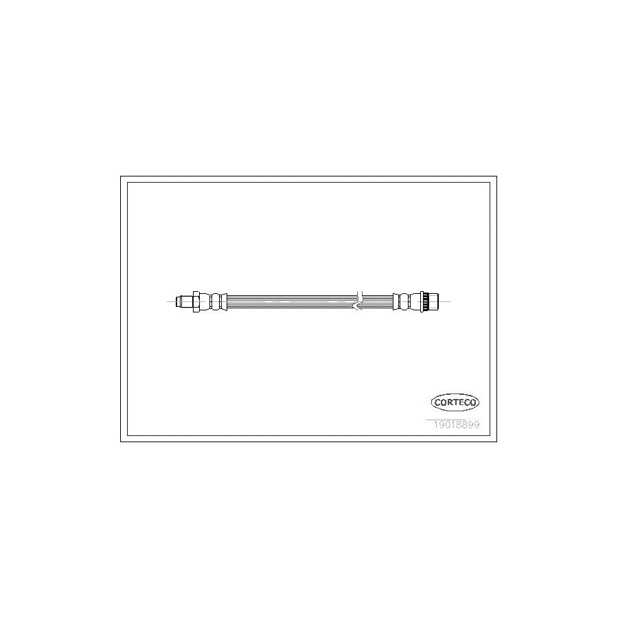 Corteco 19018899 Brake Hose