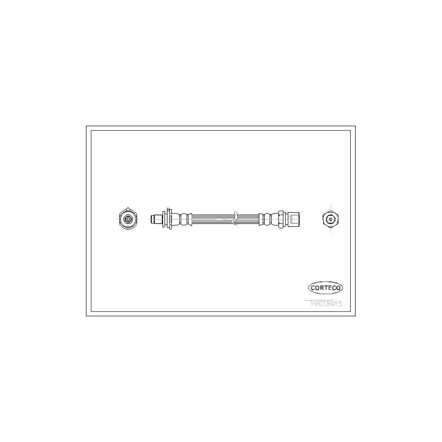 Corteco 19018915 Brake Hose