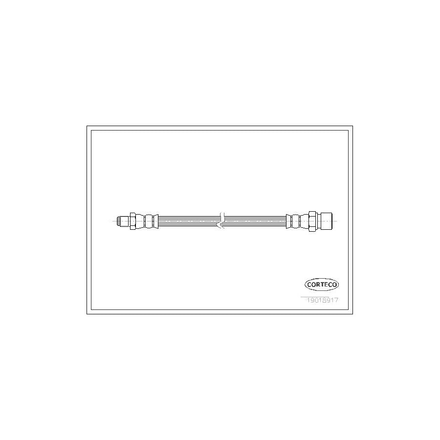 Corteco 19018917 Brake Hose