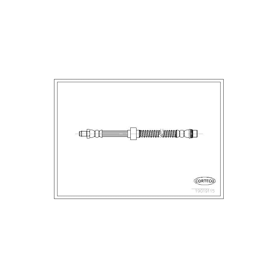 Corteco 19019115 Brake Hose