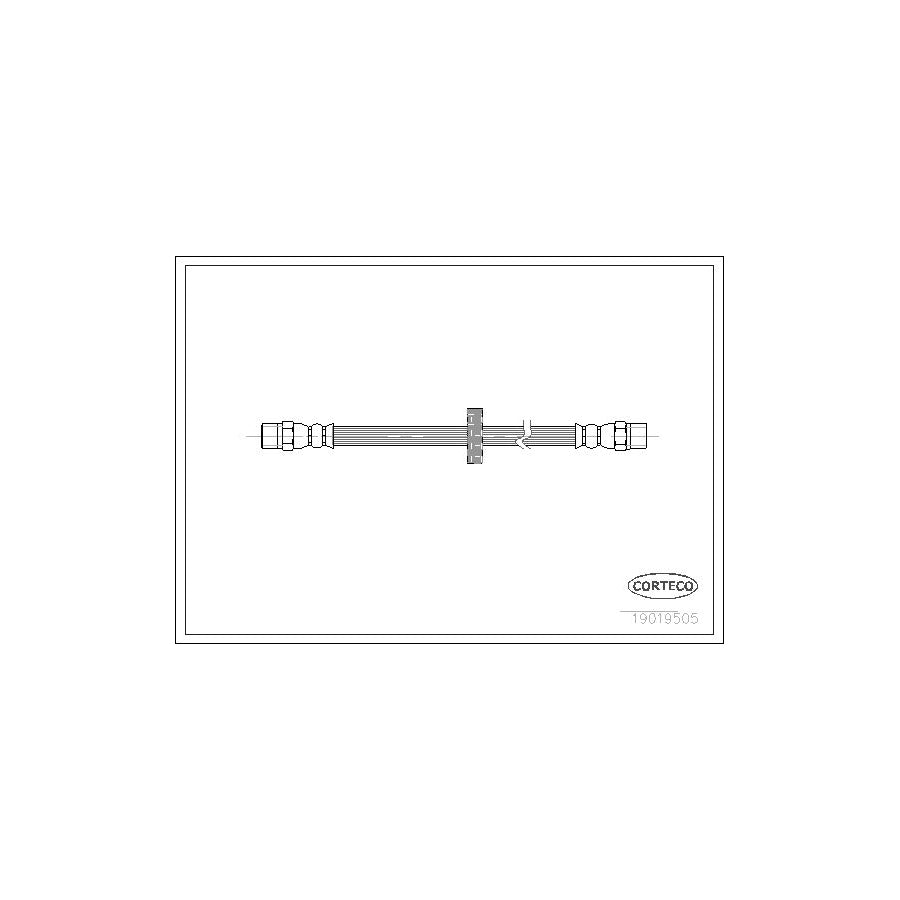 Corteco 19019505 Brake Hose
