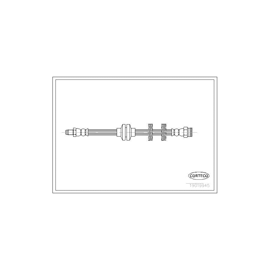 Corteco 19019945 Brake Hose