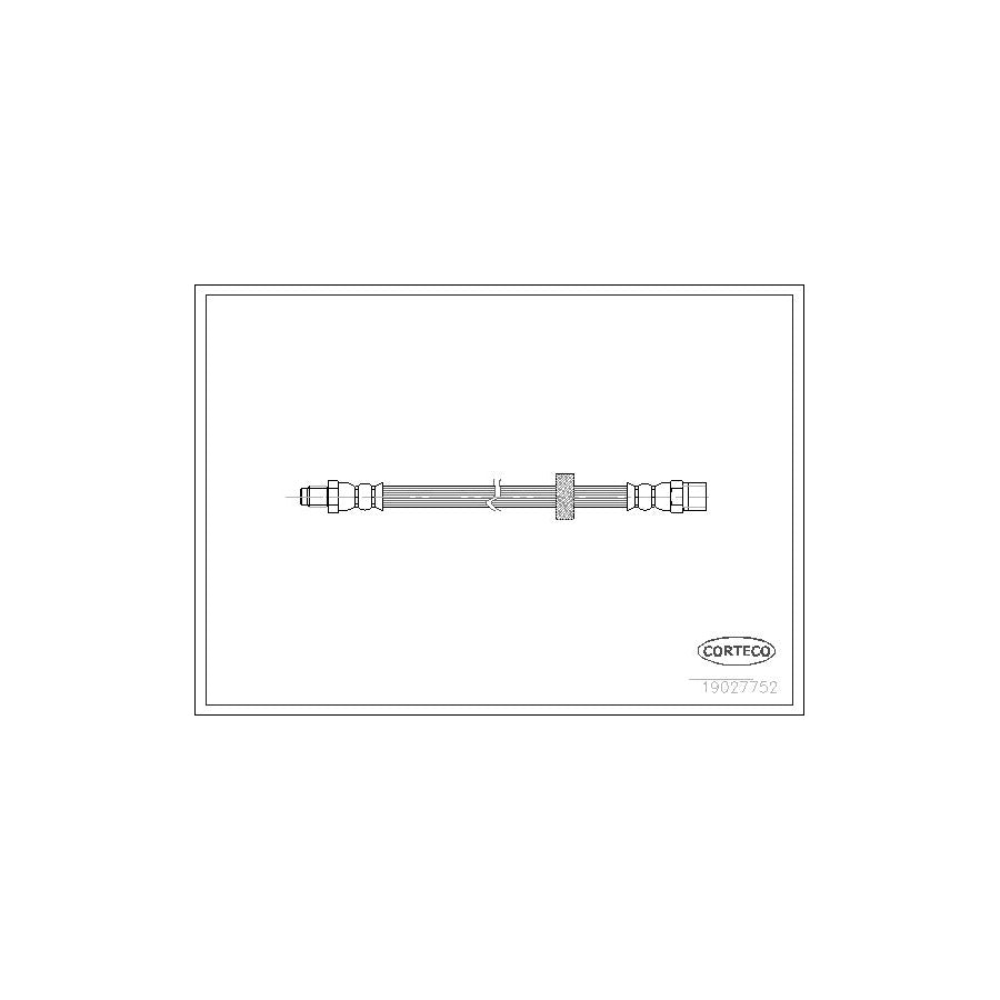 Corteco 19027752 Brake Hose