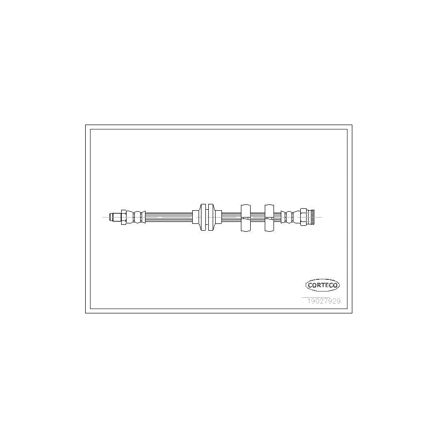Corteco 19027929 Brake Hose