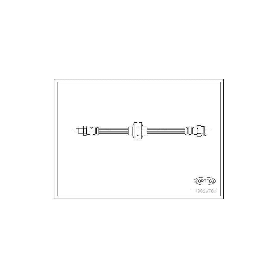 Corteco 19029780 Brake Hose