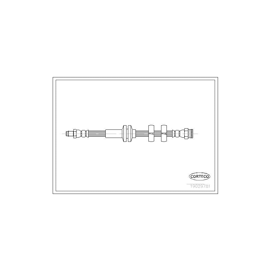 Corteco 19029781 Brake Hose