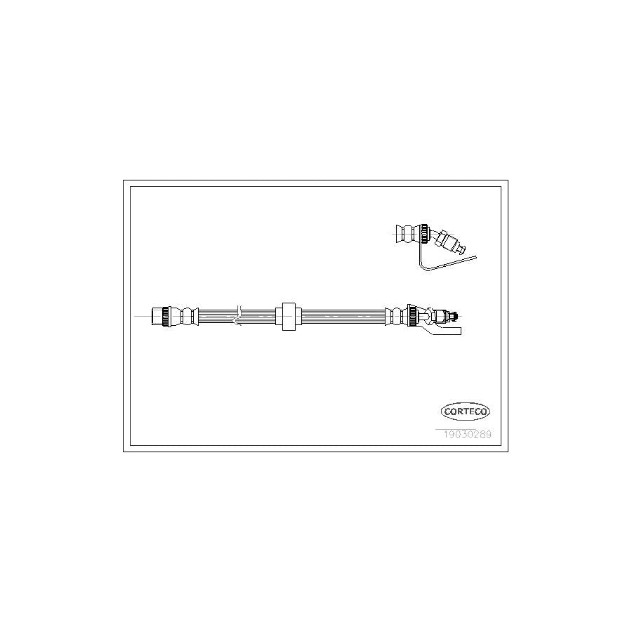 Corteco 19030289 Brake Hose