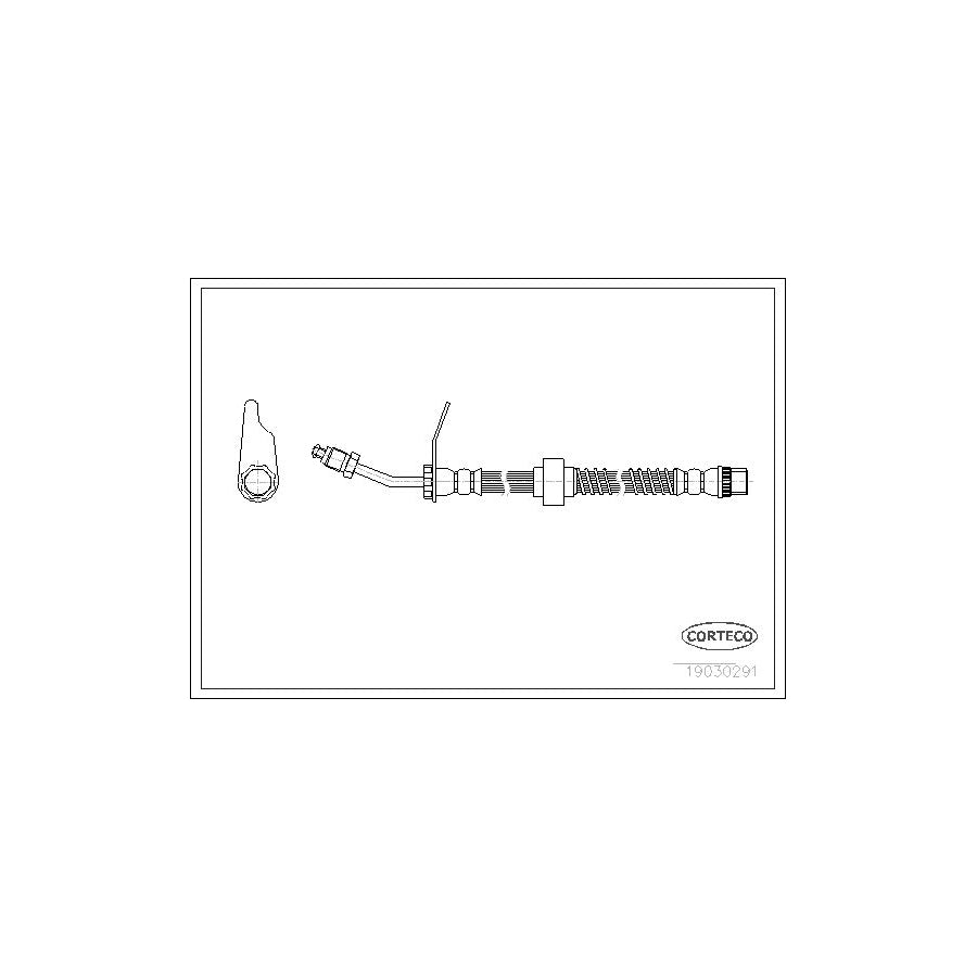 Corteco 19030291 Brake Hose