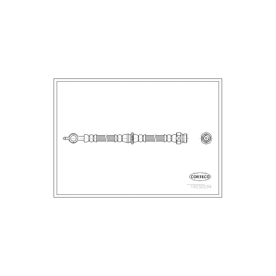Corteco 19030294 Brake Hose