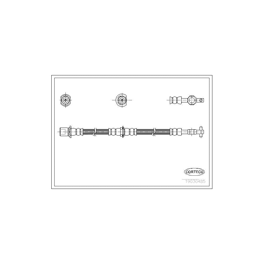 Corteco 19030485 Brake Hose