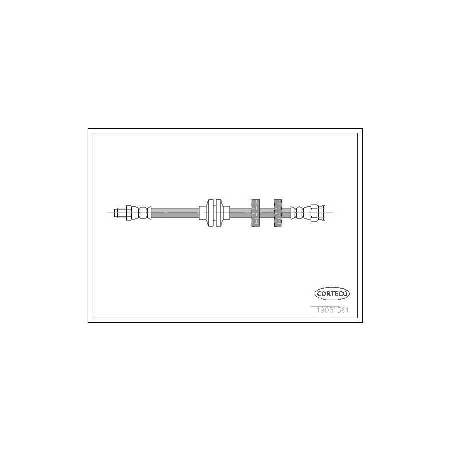 Corteco 19031581 Brake Hose