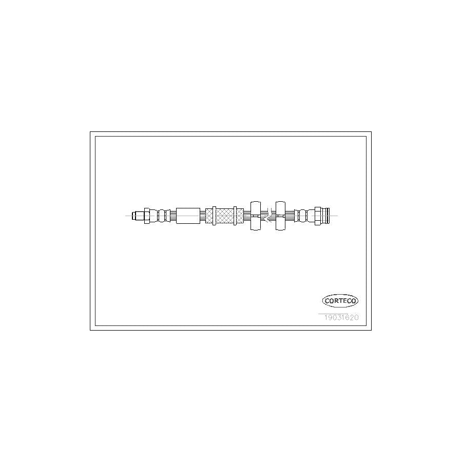 Corteco 19031620 Brake Hose