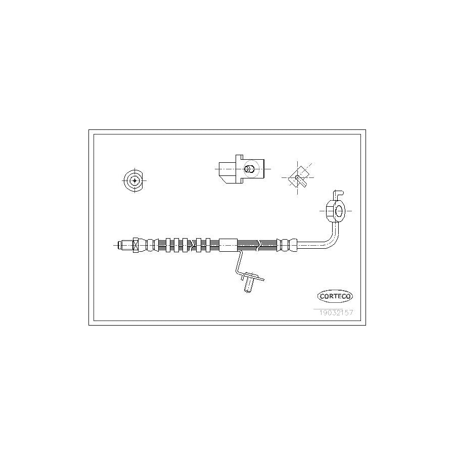 Corteco 19032157 Brake Hose