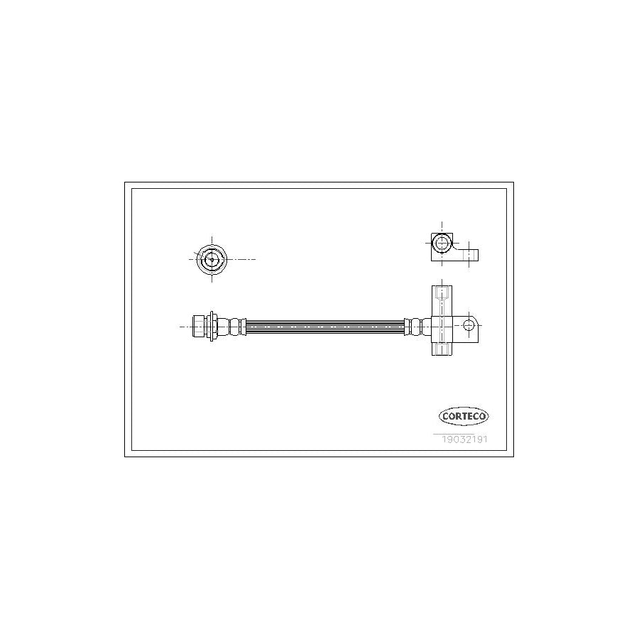 Corteco 19032191 Brake Hose