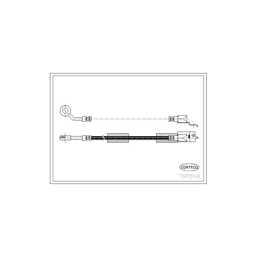 Corteco 19032488 Brake Hose