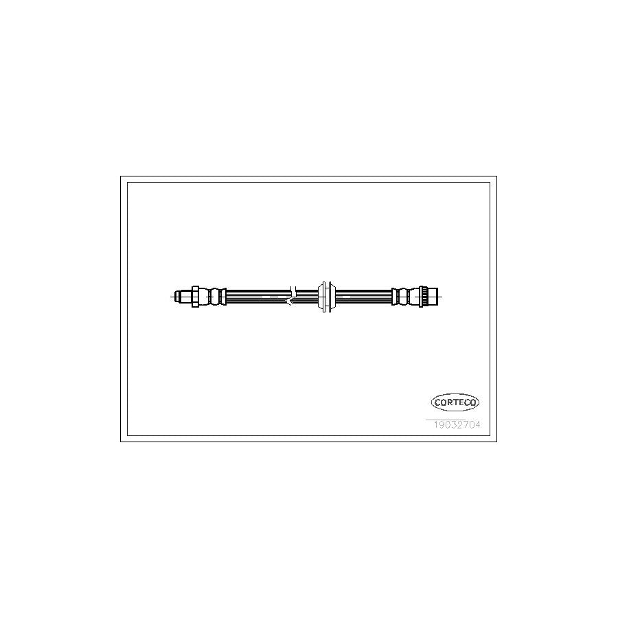 Corteco 19032704 Brake Hose