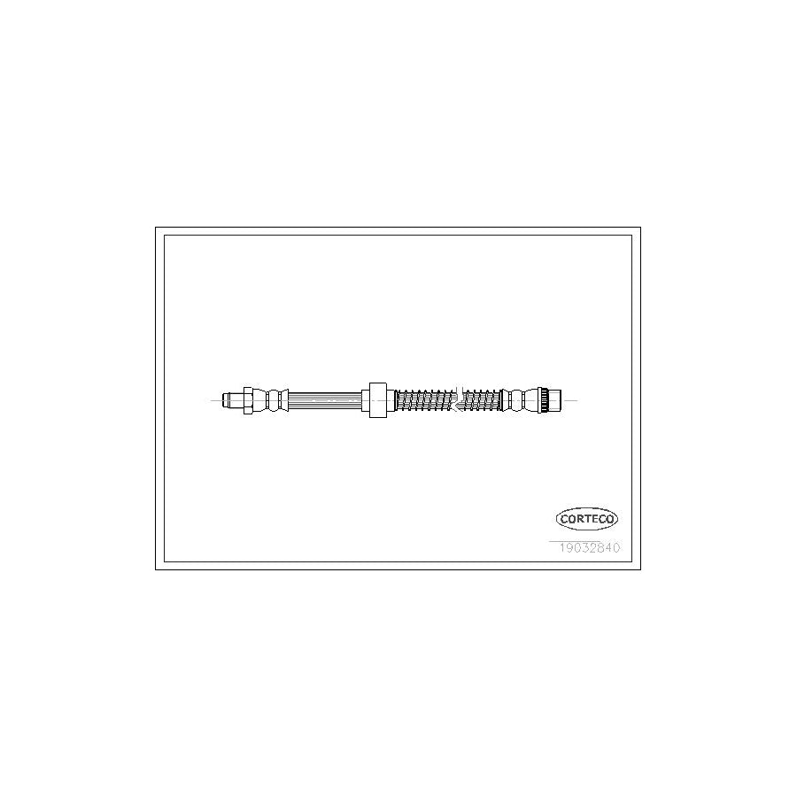 Corteco 19032840 Brake Hose