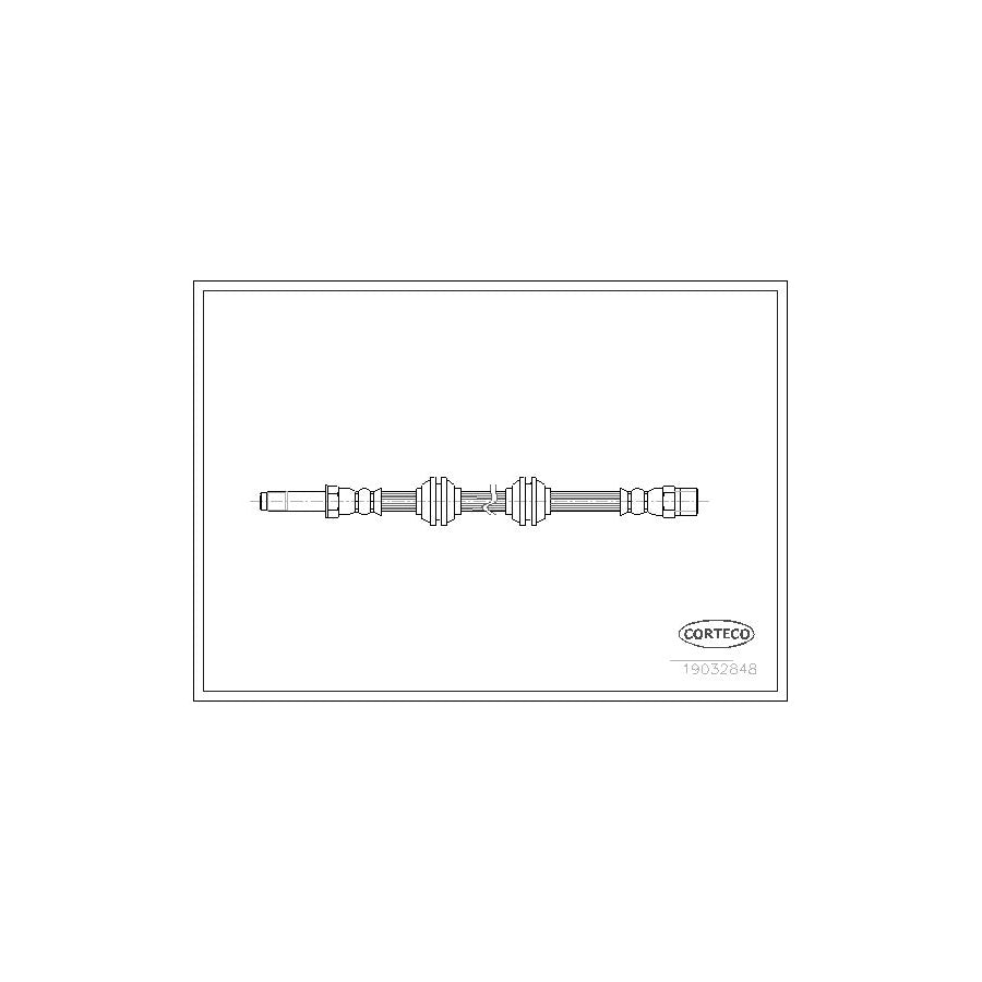 Corteco 19032848 Brake Hose