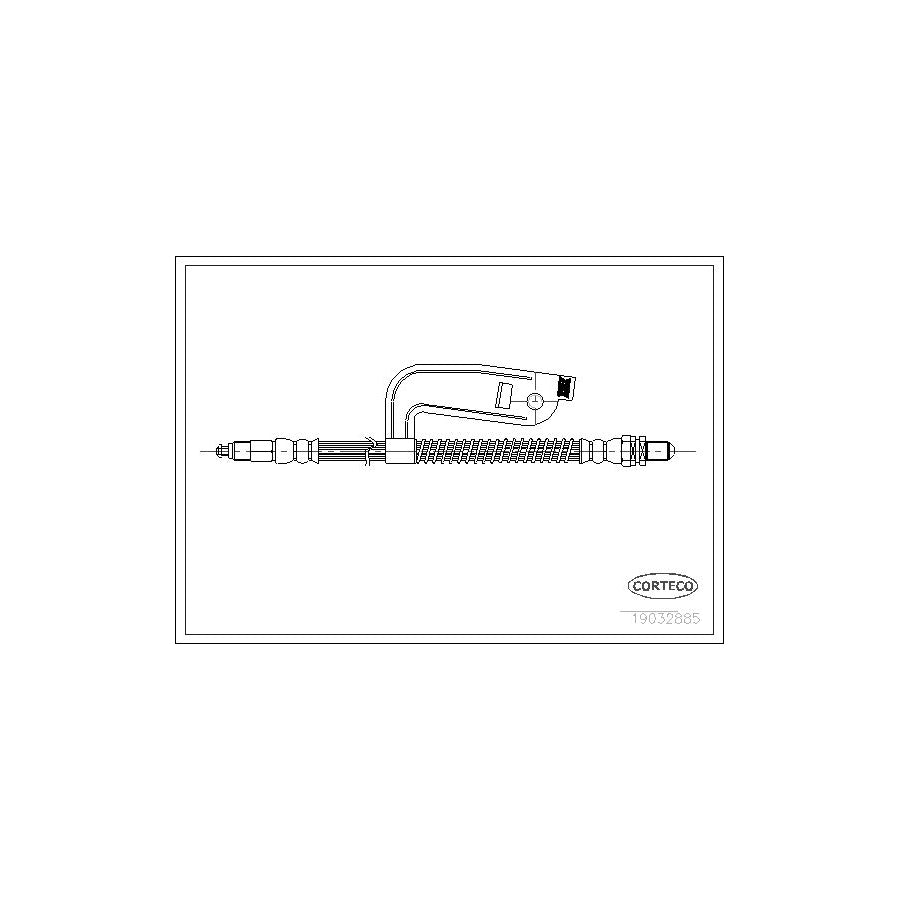 Corteco 19032885 Brake Hose