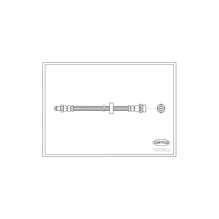 Corteco 19033506 Brake Hose