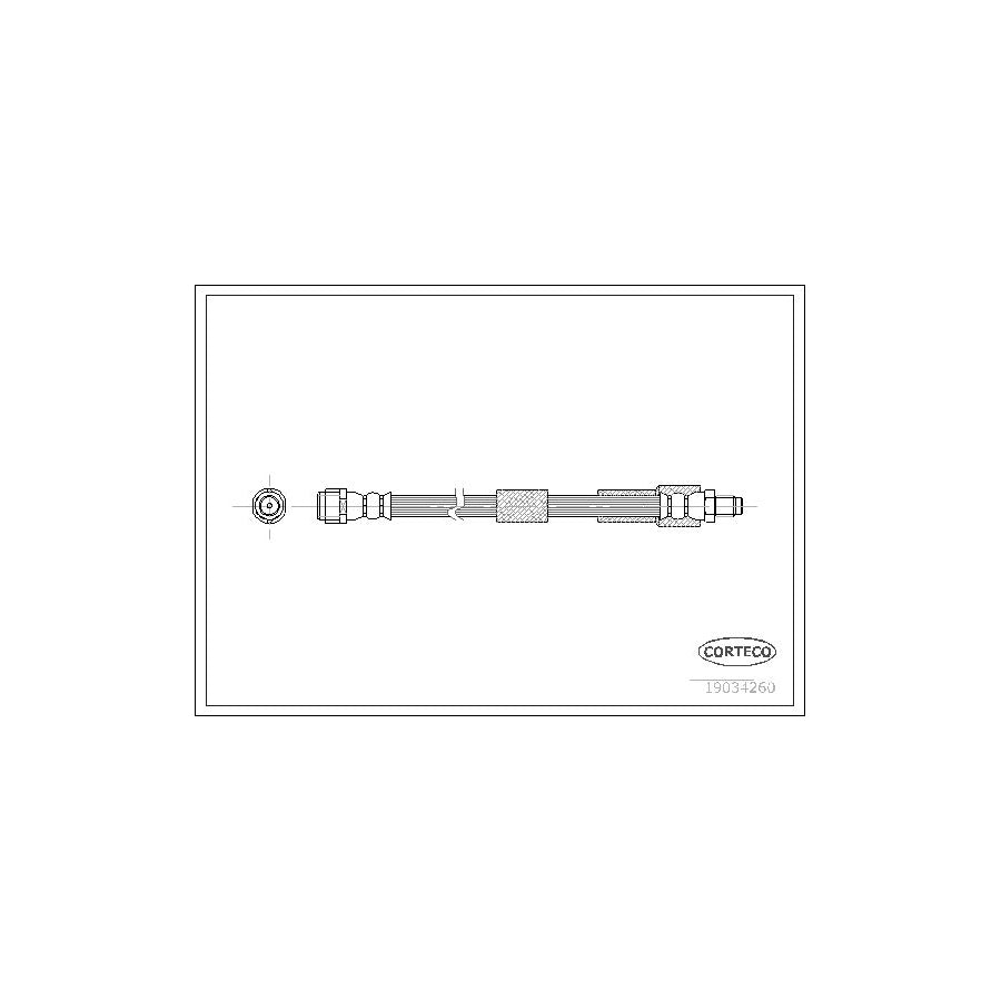 Corteco 19034260 Brake Hose