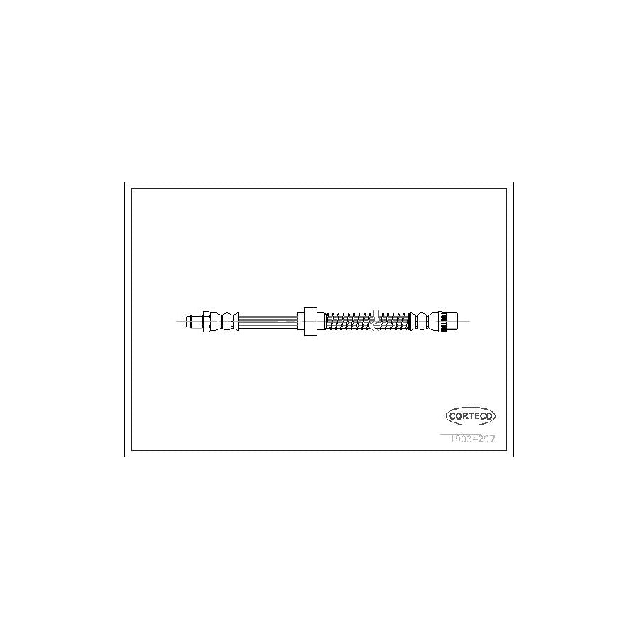 Corteco 19034297 Brake Hose