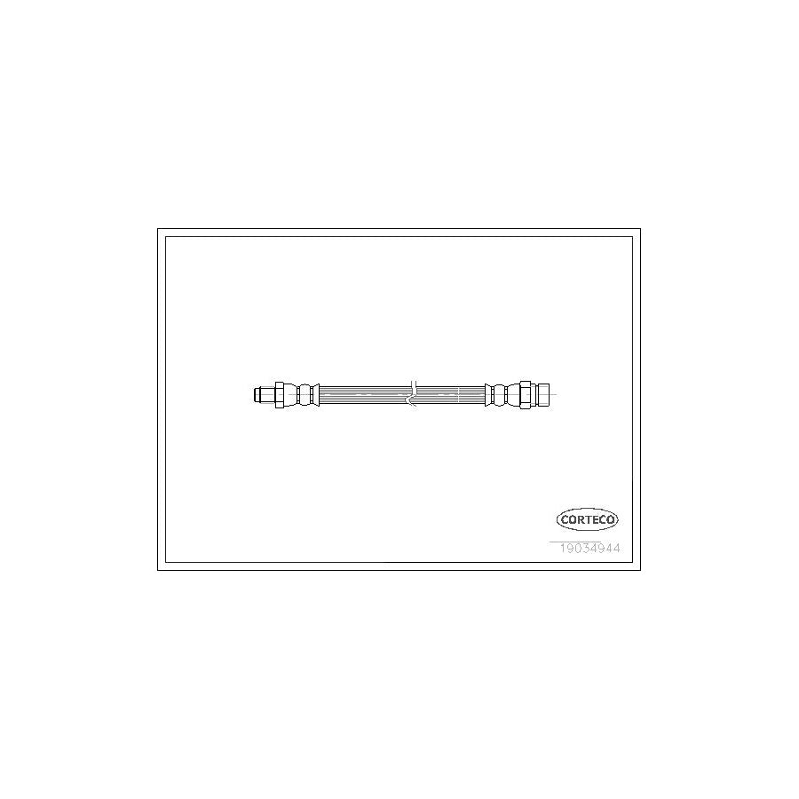 Corteco 19034944 Brake Hose