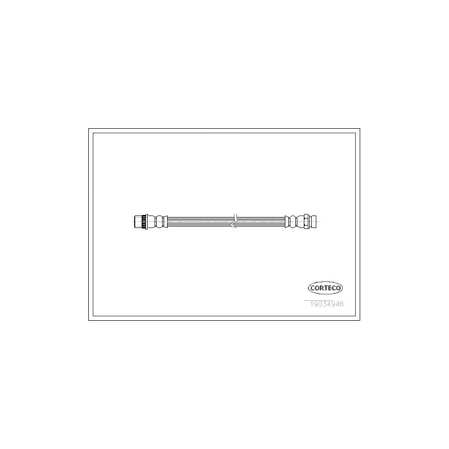 Corteco 19034946 Brake Hose