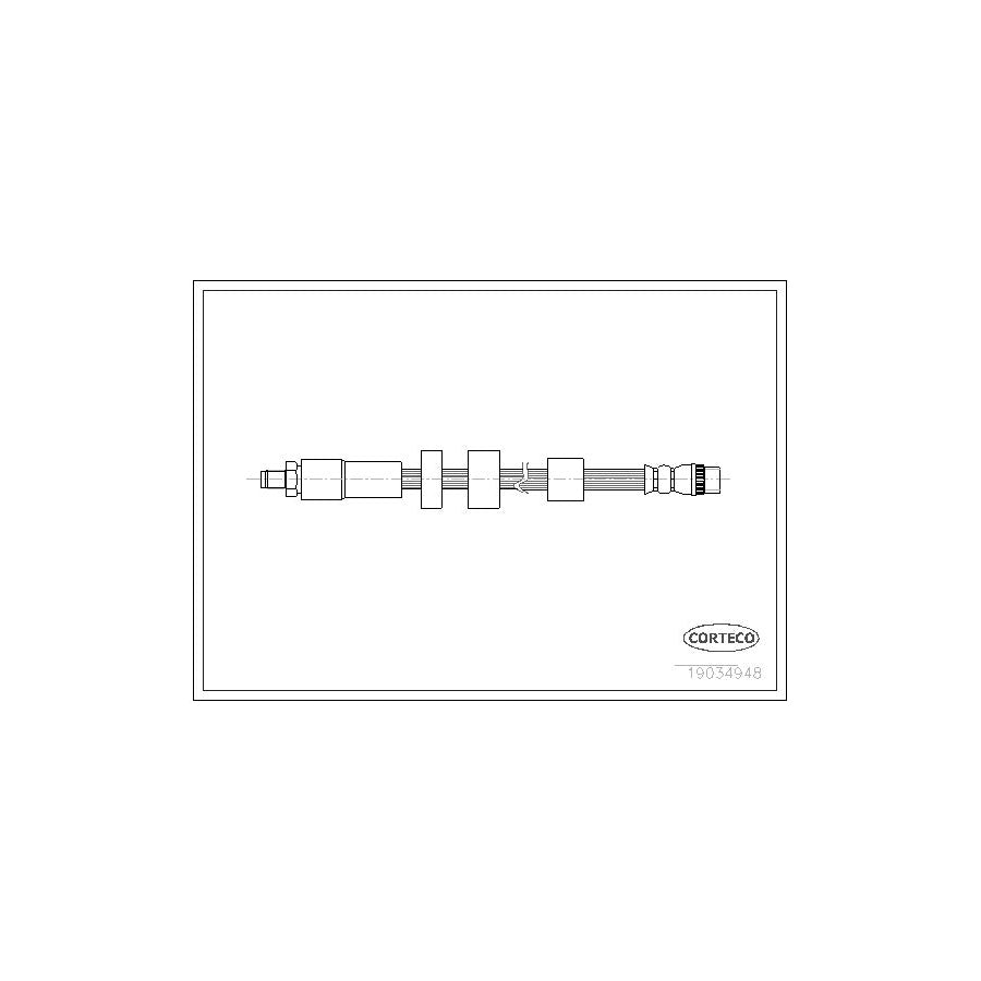 Corteco 19034948 Brake Hose