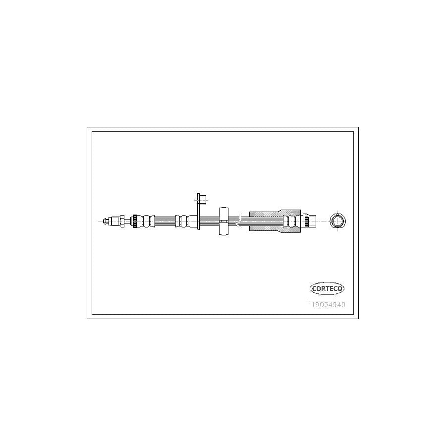 Corteco 19034949 Brake Hose