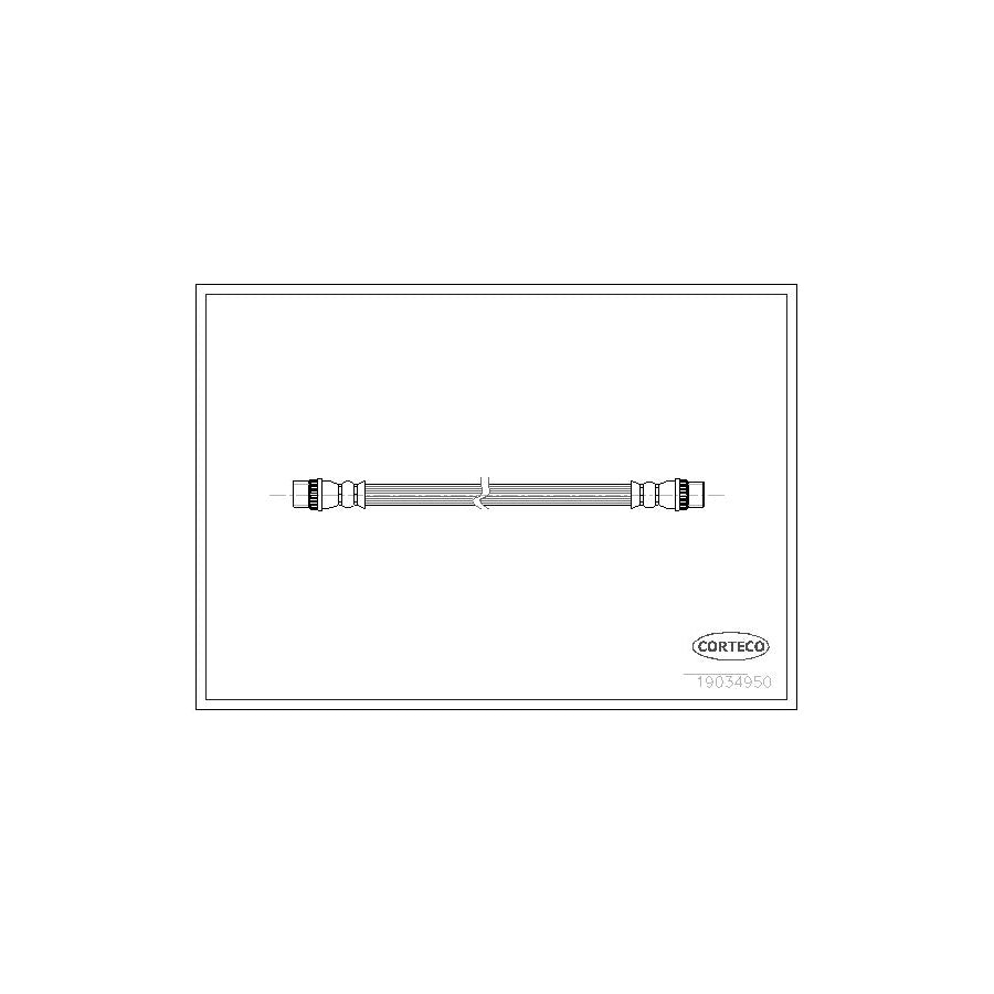 Corteco 19034950 Brake Hose