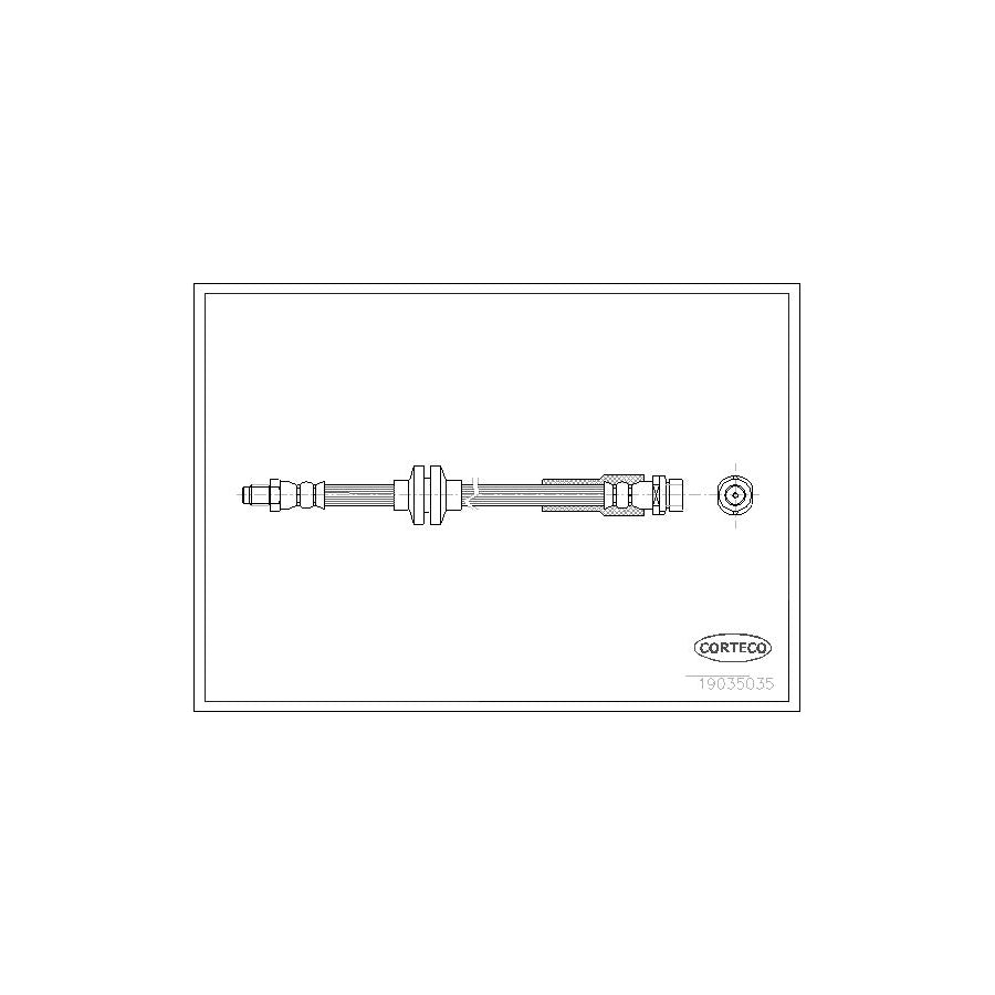 Corteco 19035035 Brake Hose