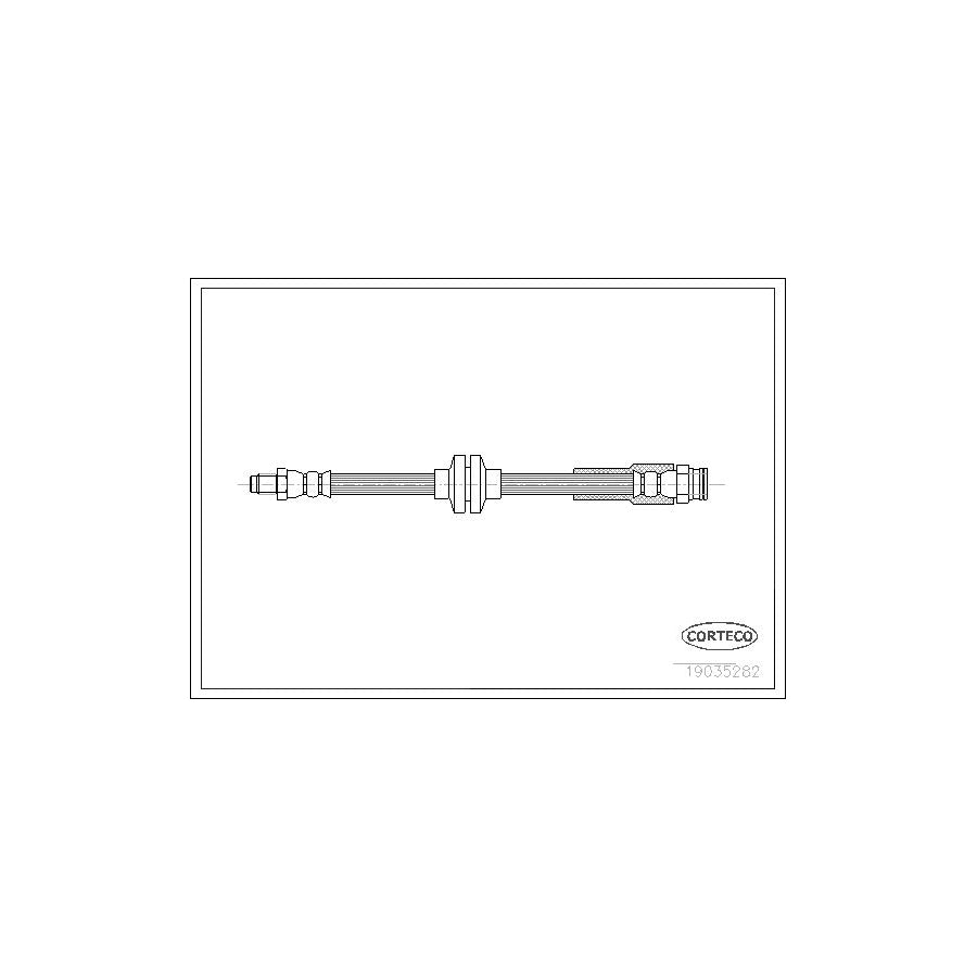 Corteco 19035282 Brake Hose