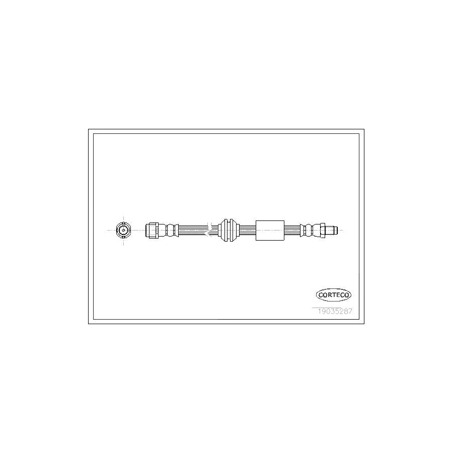 Corteco 19035287 Brake Hose