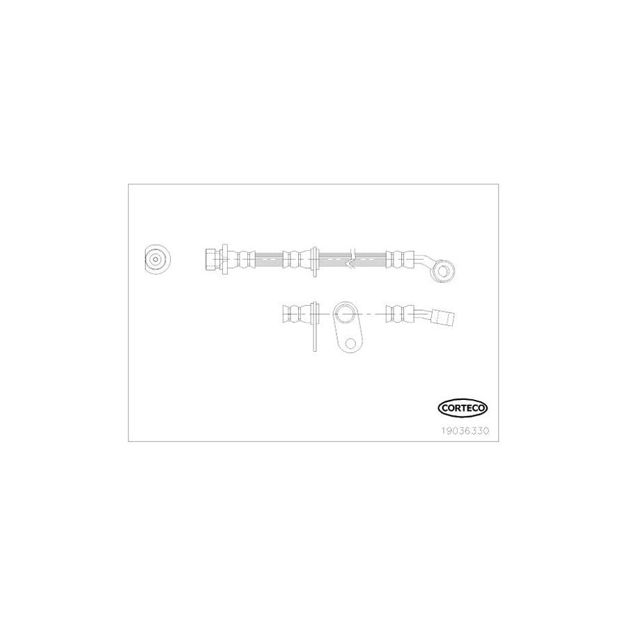 Corteco 19036330 Brake Hose