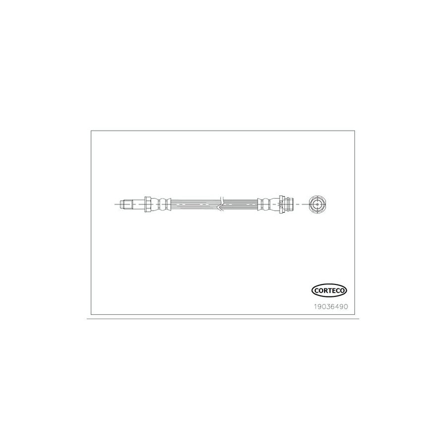 Corteco 19036490 Brake Hose
