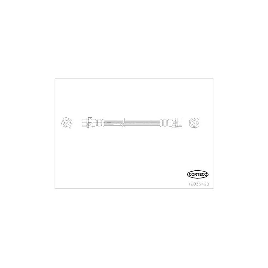 Corteco 19036498 Brake Hose