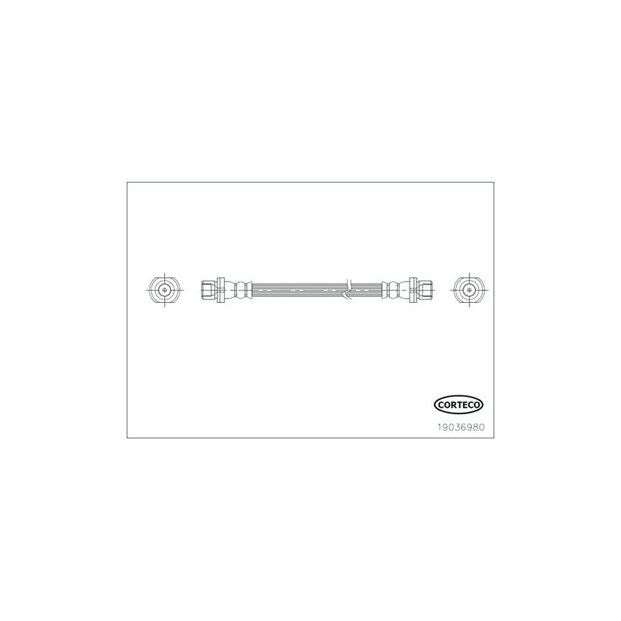 Corteco 19036980 Brake Hose