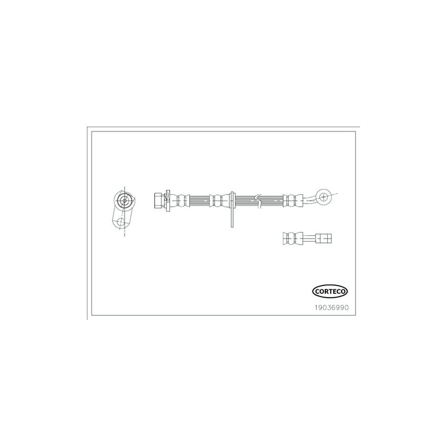 Corteco 19036990 Brake Hose