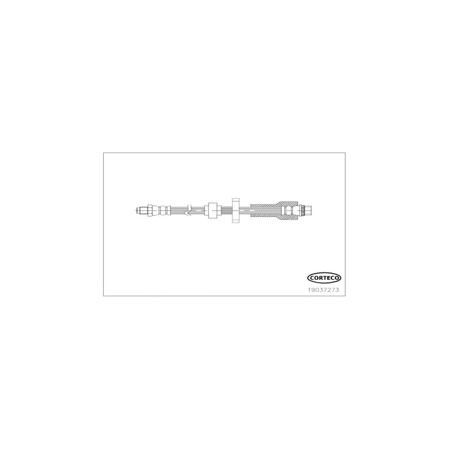 Corteco 19037273 Brake Hose